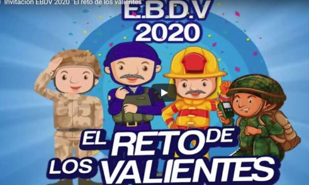 Invitación EBDV 2020 «El reto de los valientes»