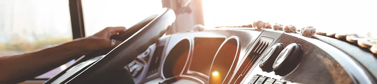 Las manos de un camionero